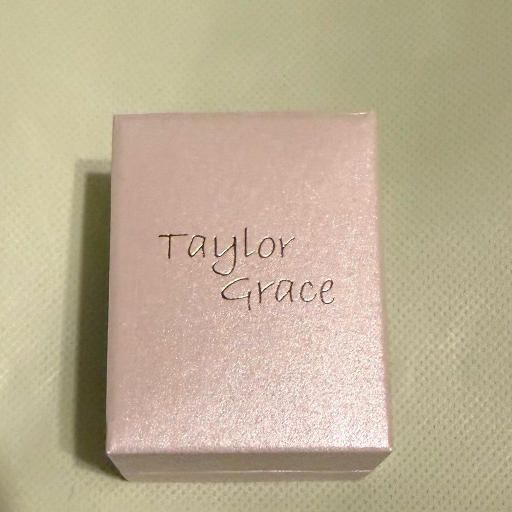 Taylor Grace  10K White Gold Stud Ball Earrings